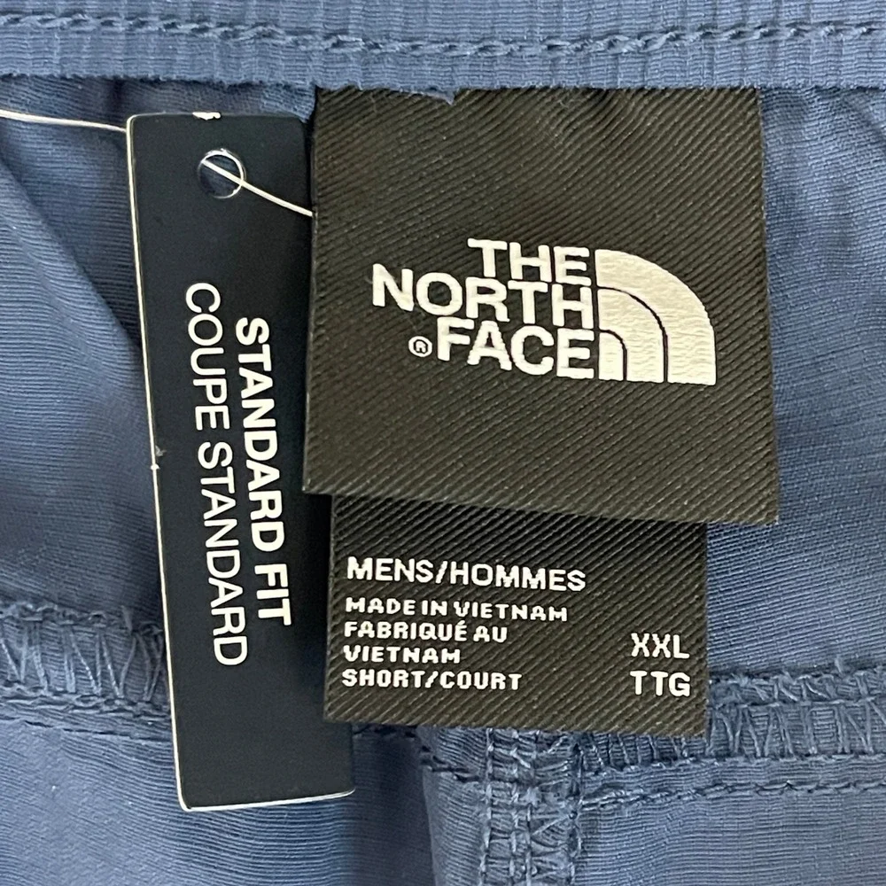 NEW The North Face Mens XXL FLASHDRY‎ Action Short 2.0 Shady Blue NF0A87TJ $45